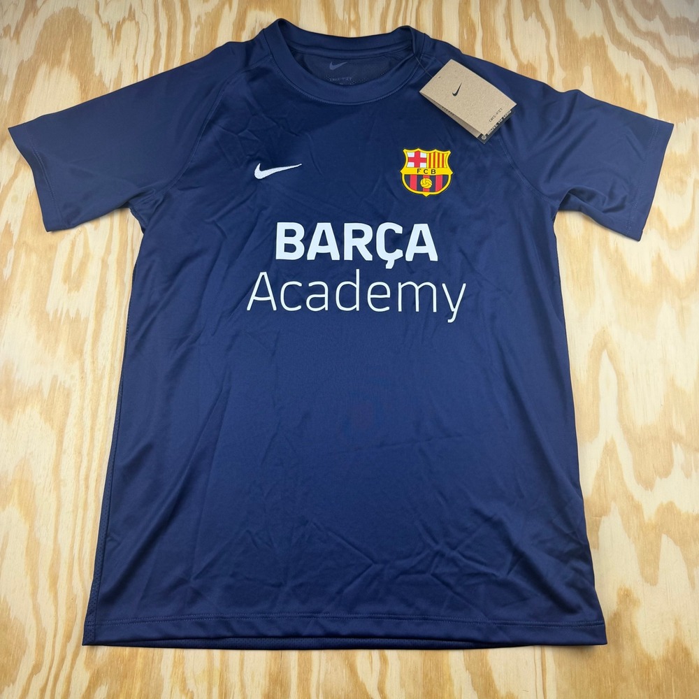 Nike Barca Academy FC Barcelona Dri-FIT Soccer Jersey Navy Kids XL HV8188-419